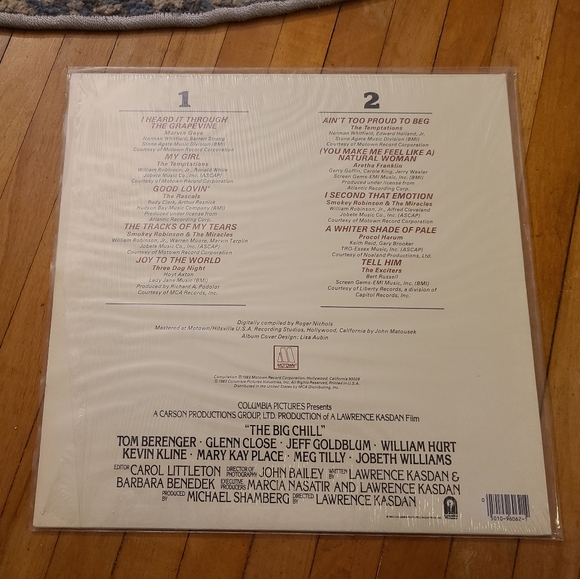 Original Motion Picture Soundtrack The BIG Chill. Vintage vinyl record pristine - Picture 10 of 13